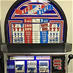red white & blue slot machine